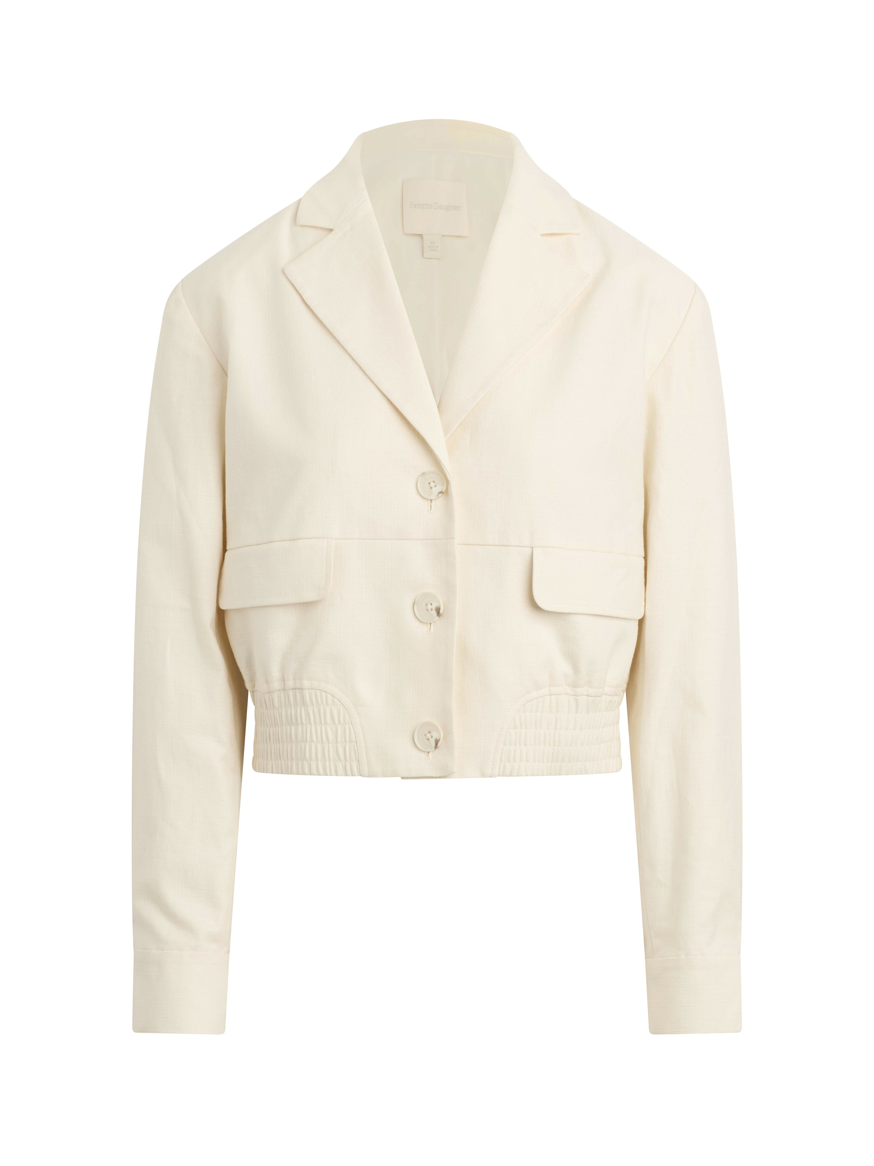 The Farrah Jacket - Cream-Favorite Daughter-Happy on Main
