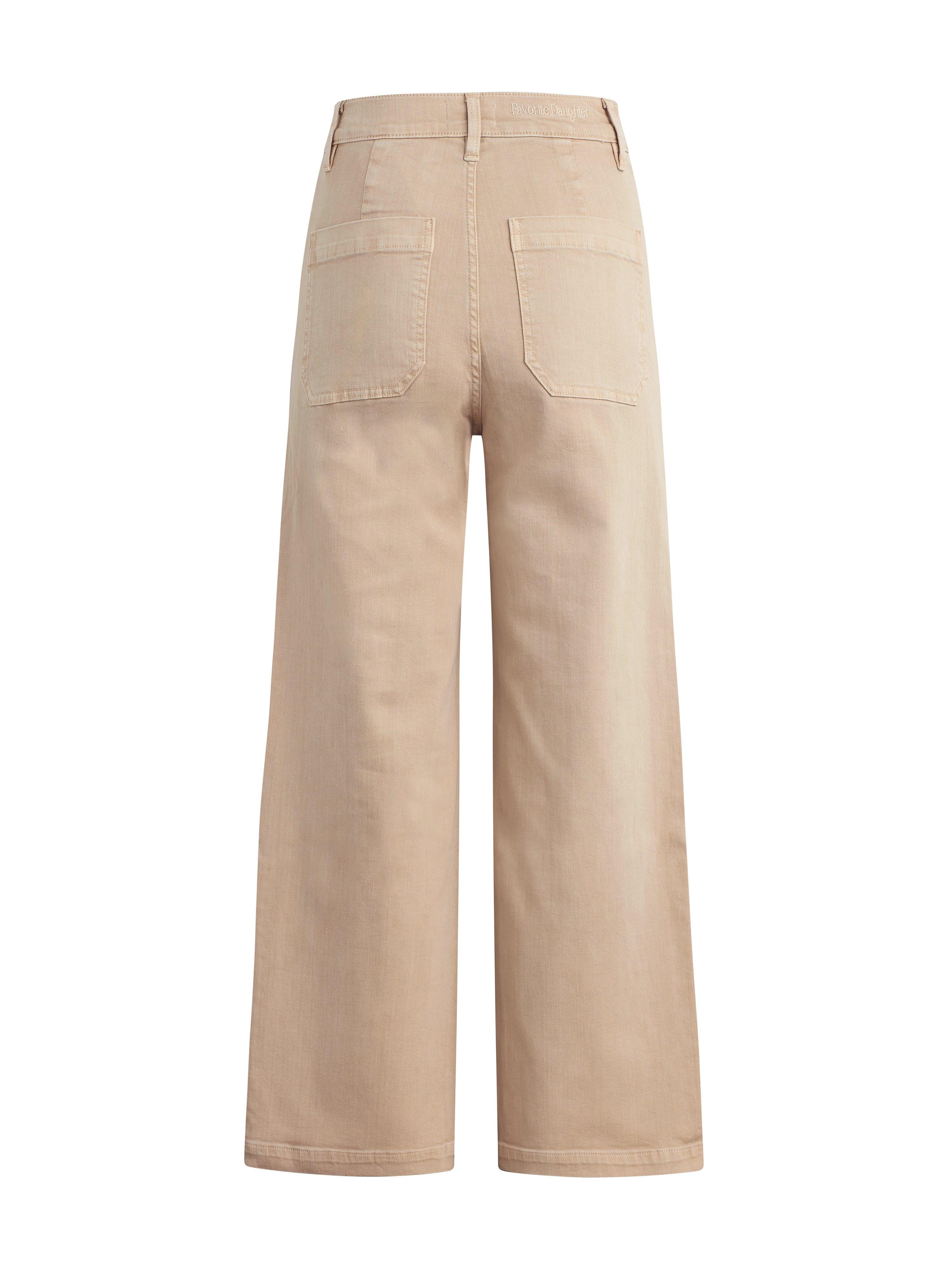 The Mischa Super High Rise Wideleg Ankle-Novelty Jeans-Happy on Main
