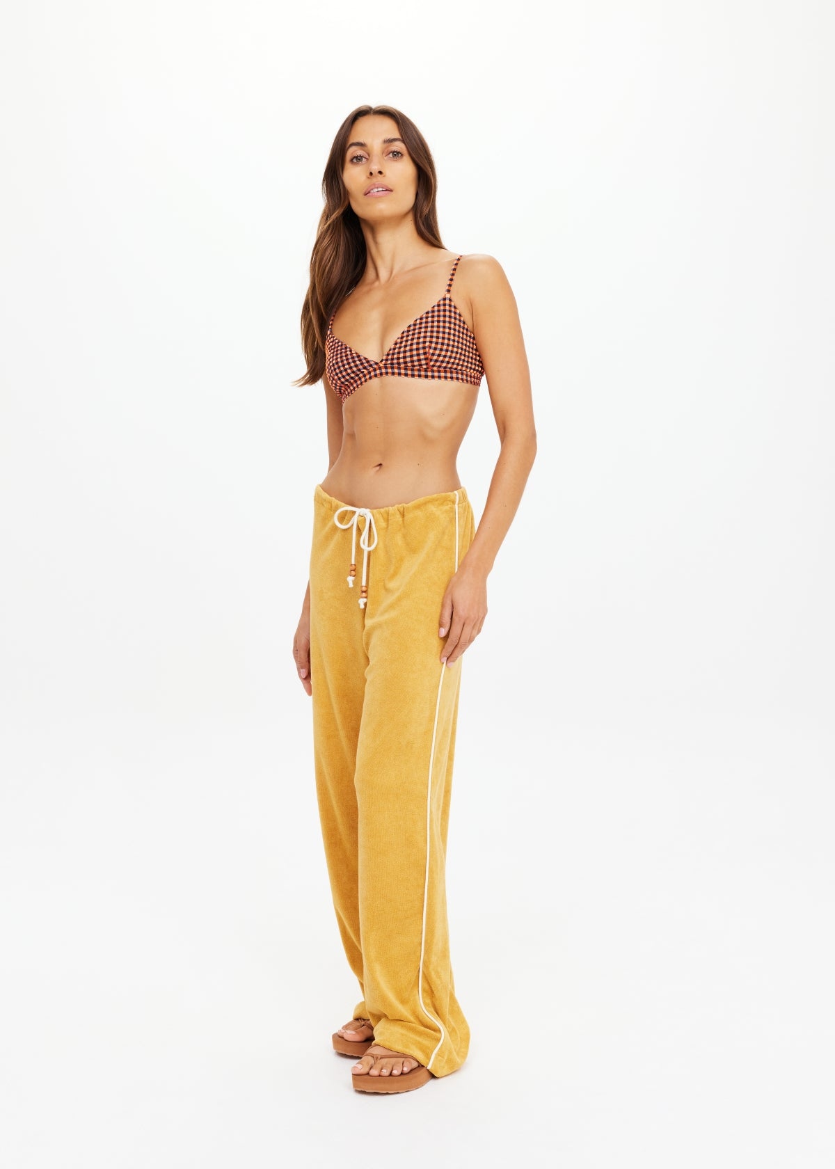 Cocos Charli Drawstring Pant - Butterscotch-The Upside-Happy on Main