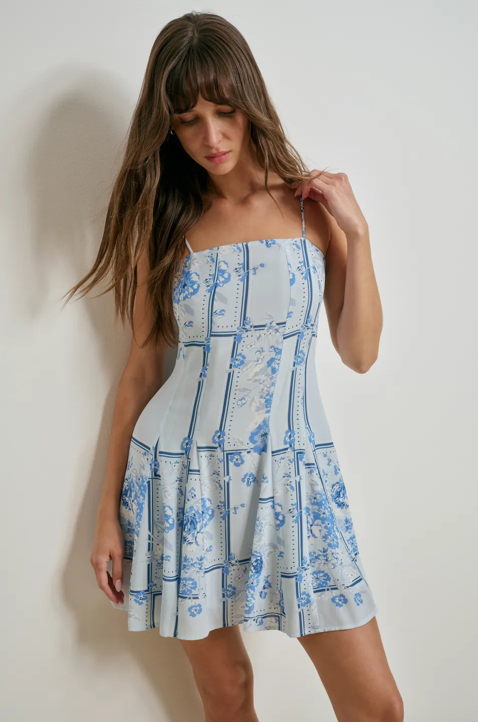 The Playing Nice Dress - Floral Scarf-Favorite Daughter-Happy on Main