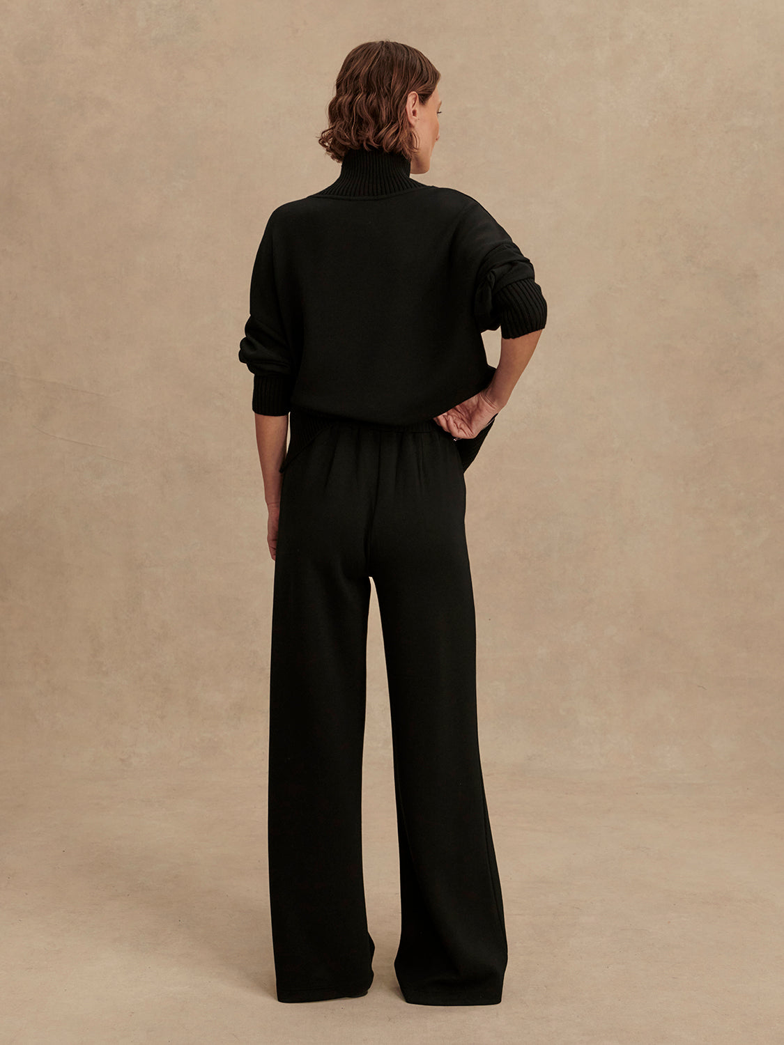 The Extra Wide Leg Pant 29.5 - Black-Varley-Happy on Main