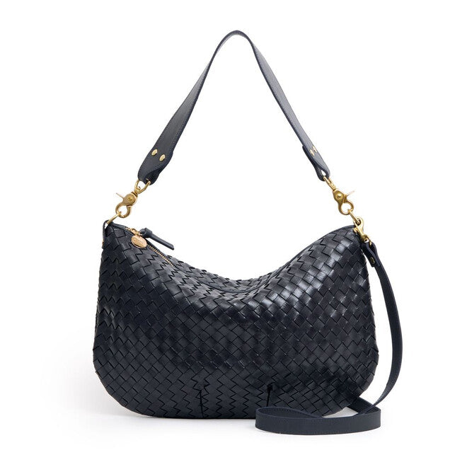 Moyen Messenger - Medium Woven Diagonal - Twilight-Clare V.-Happy on Main
