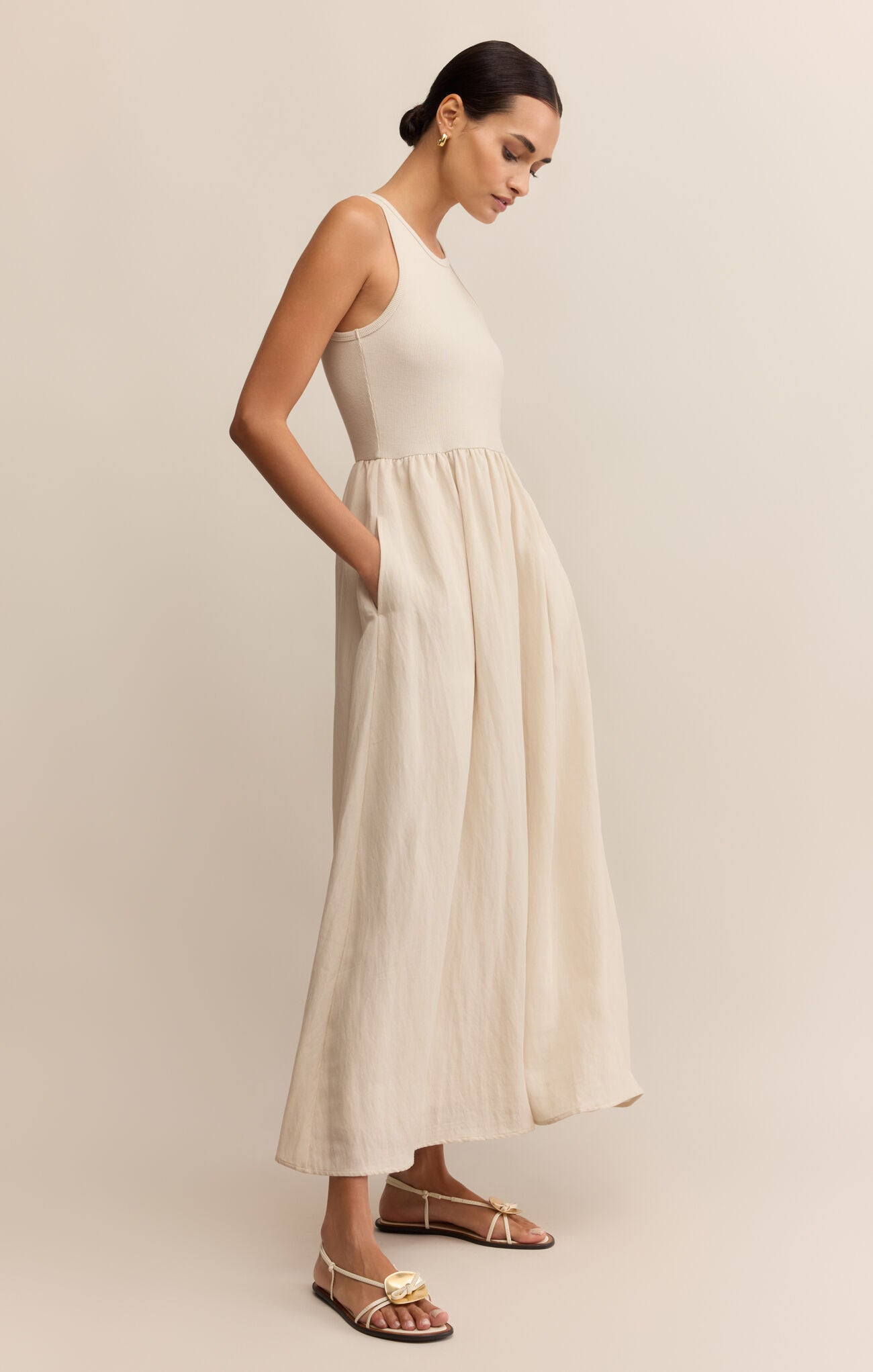 Charlotte Midi Dress-Z Supply-Happy on Main