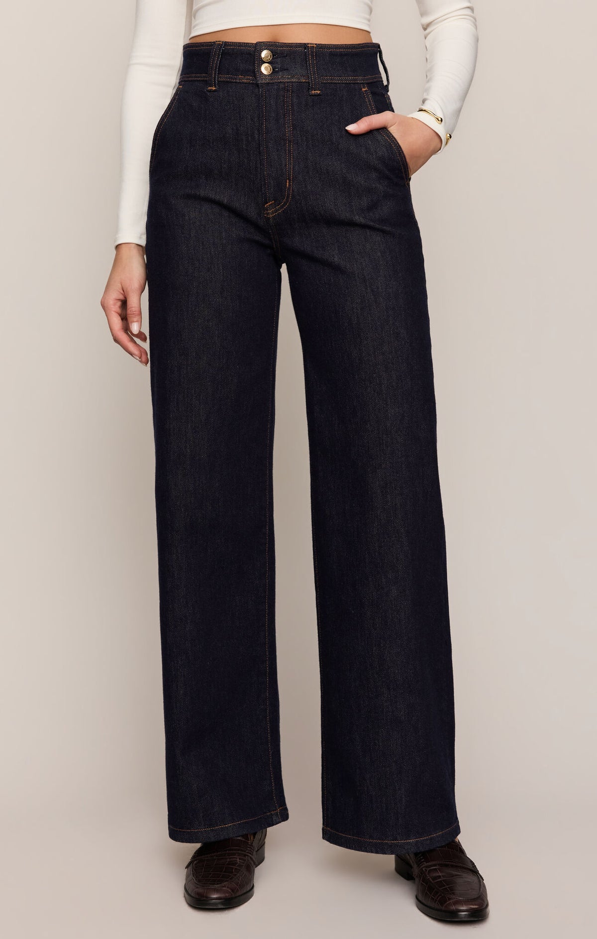 The Atelier Denim Trouser - Midnight Air-Z Supply-Happy on Main