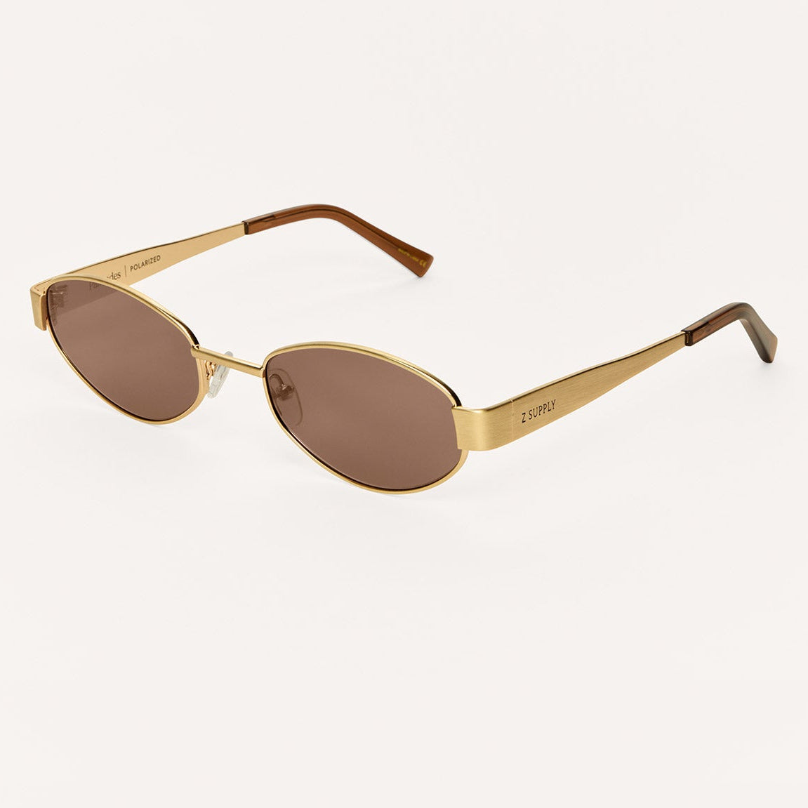 Palisades Satin Gold - Brown Polarized-Z Supply-Happy on Main