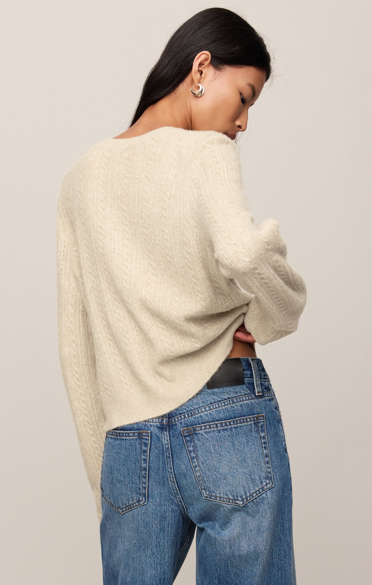 Medina Pointelle Cardigan - Cloud-Z Supply-Happy on Main