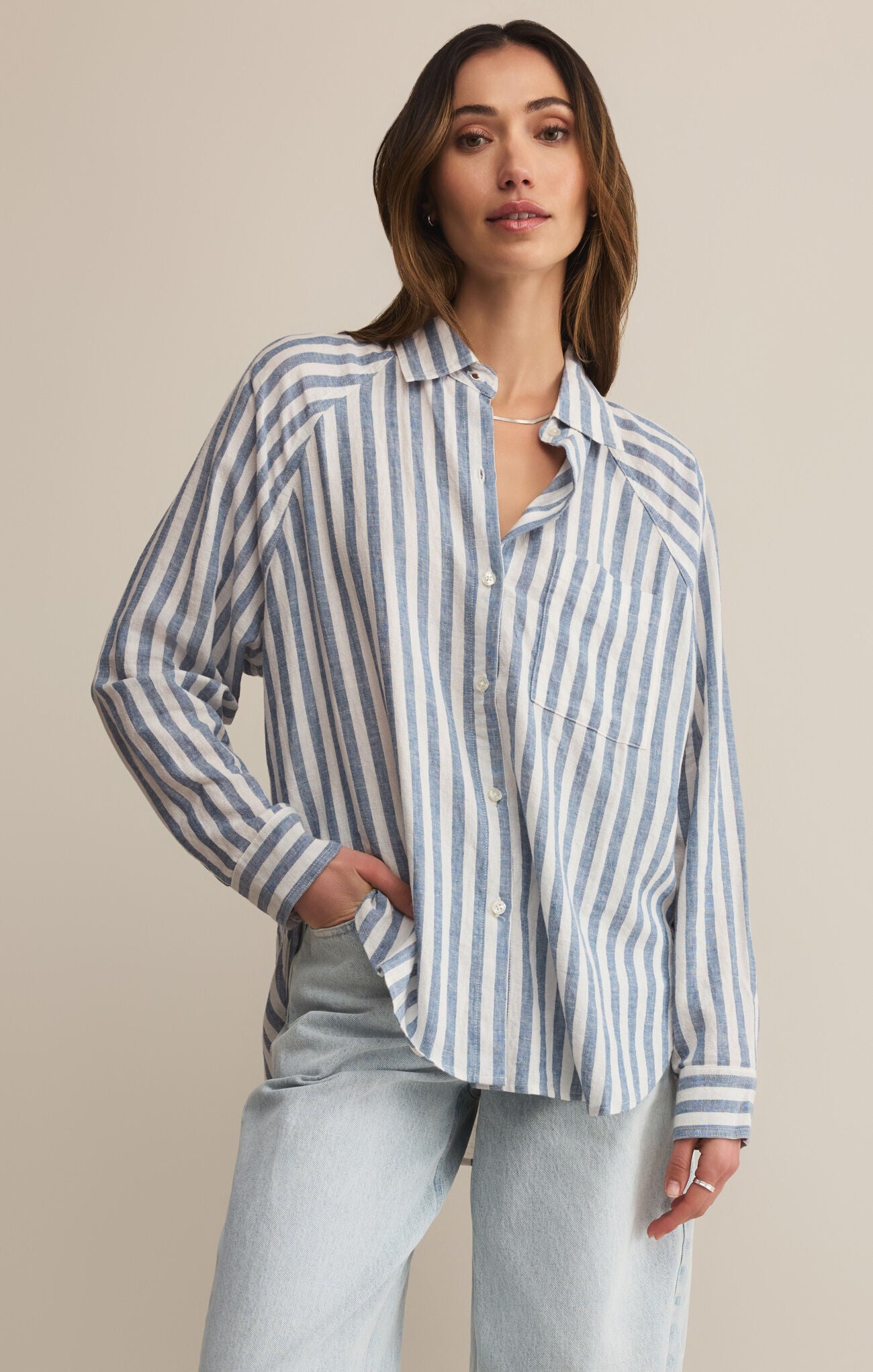 The Perfect Line Top-Casual Tops-Happy on Main