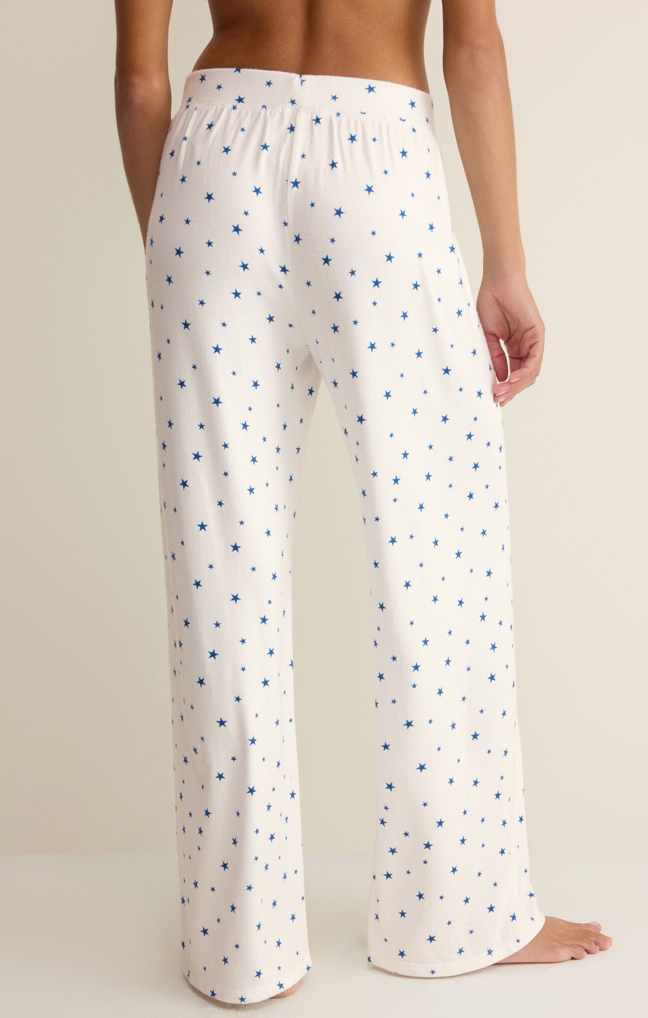 Luxe Star Pant - White-Z Supply-Happy on Main