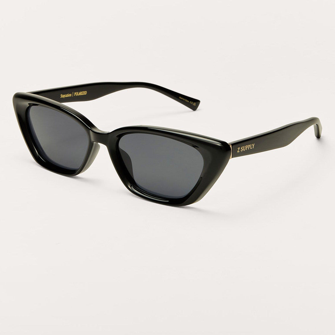 Staycation Polished Black-Grey Polarized-Z Supply-Happy on Main